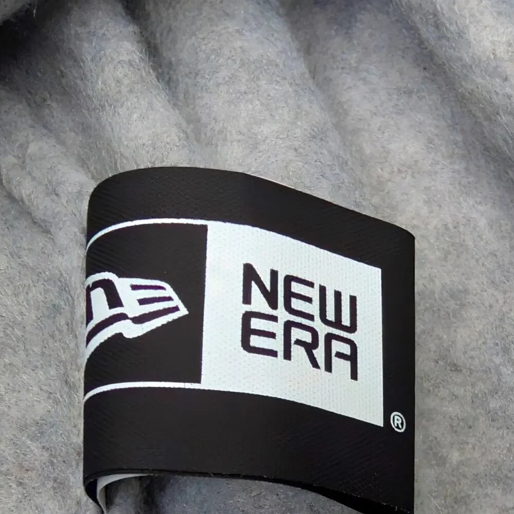 Washington Nationals MLB New Era Pom Beanie Hat Fleece Wool Lined Striped